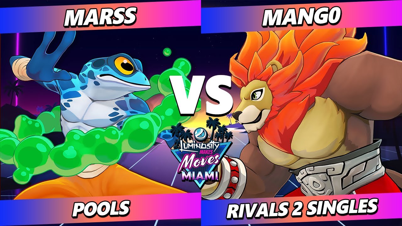 LMM Miami 2024 - Marss (Ranno) Vs. Mango (Zetterburn) Rivals of Aether 2 - RoA2