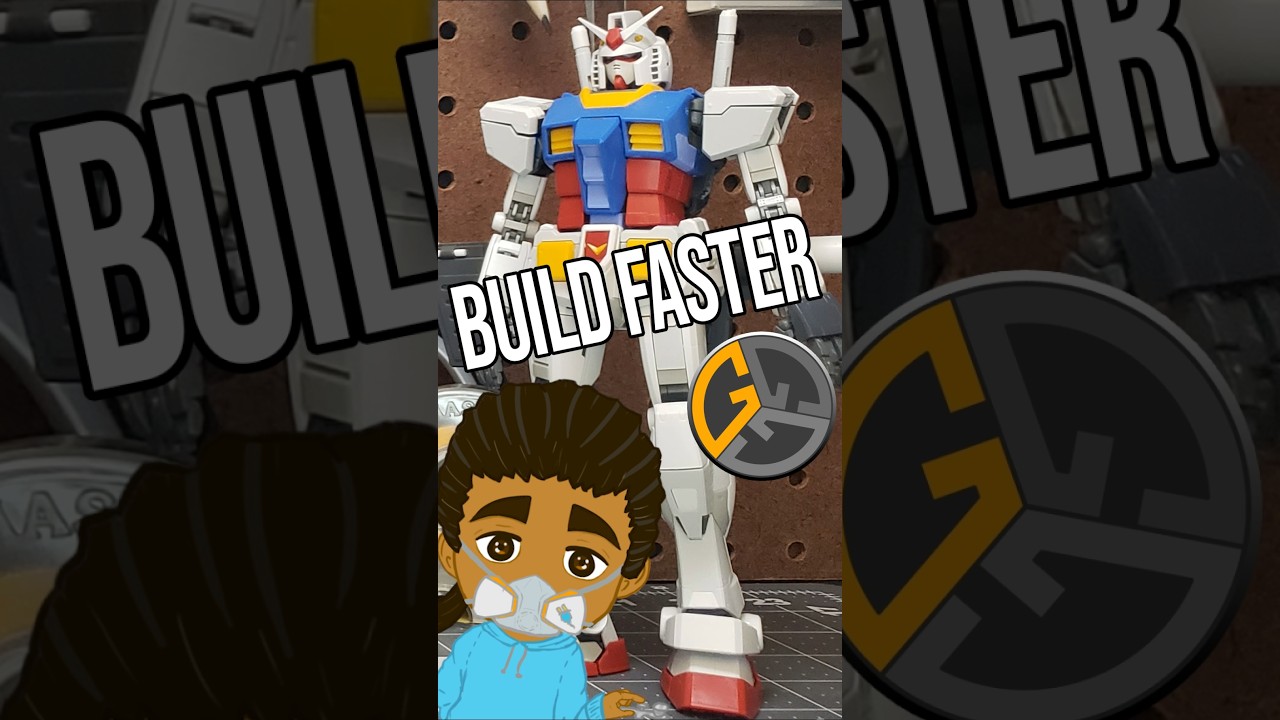Build Gunpla Faster! My Top 5 tips!