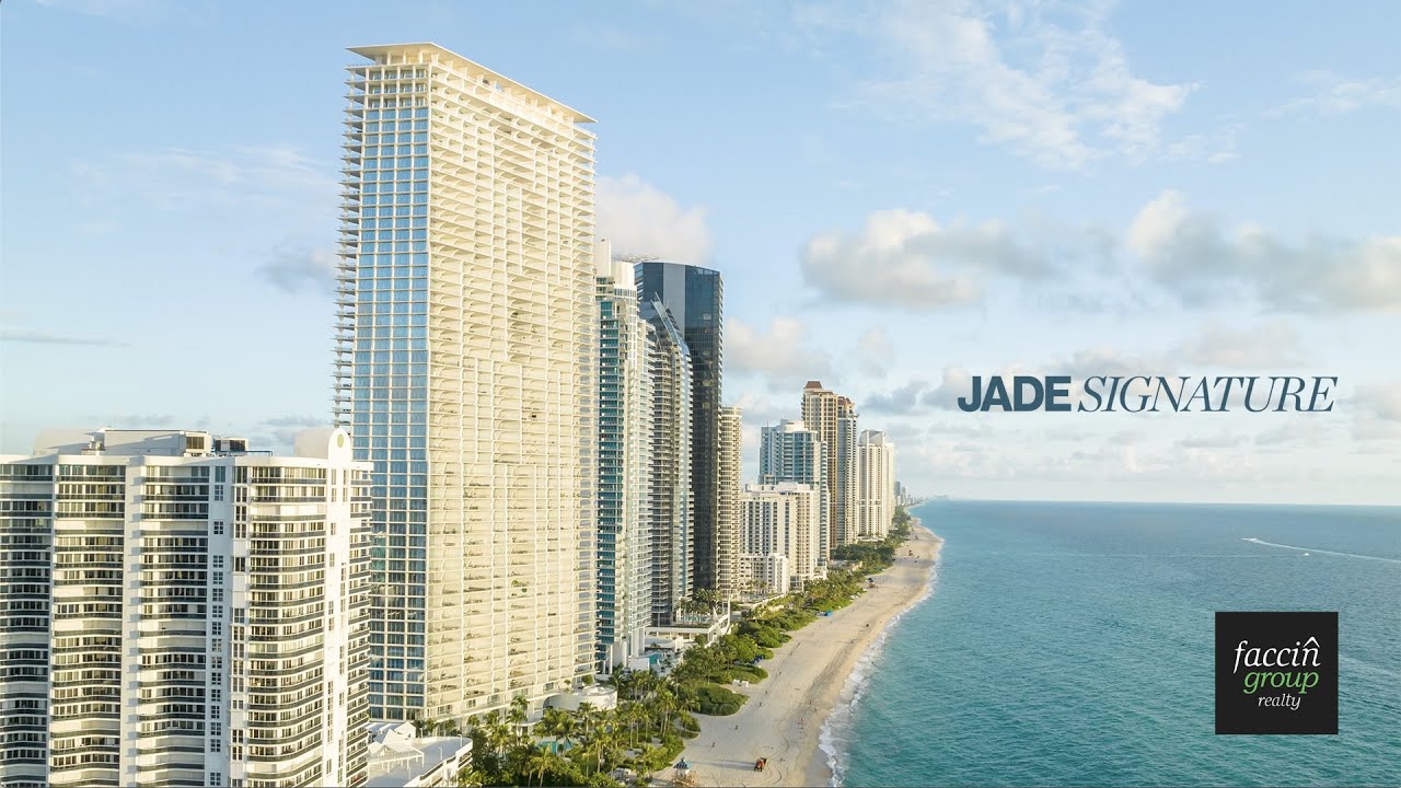 Jade Signature Sunny Isles Beach Aerial