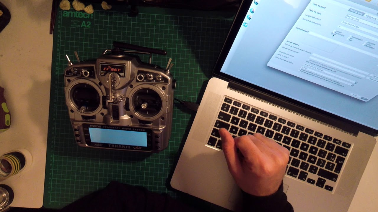 04 MISE A JOUR FIRMWARE RADIO X9D plus (OPEN TX) ET CREATION ANNONCE ACCUEILLE