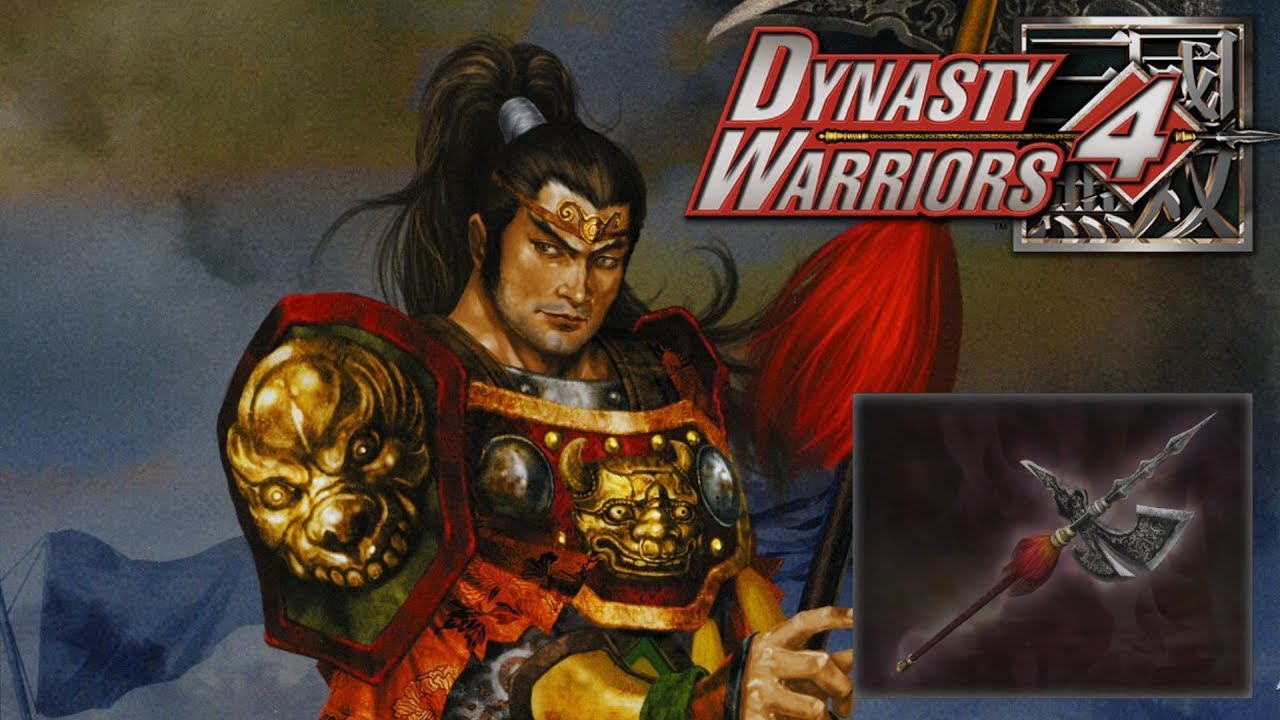 Лу Мэн &mdash; Оружие 10-го уровня | Dynasty Warriors 4 (4K, 60 кадров в секунду)