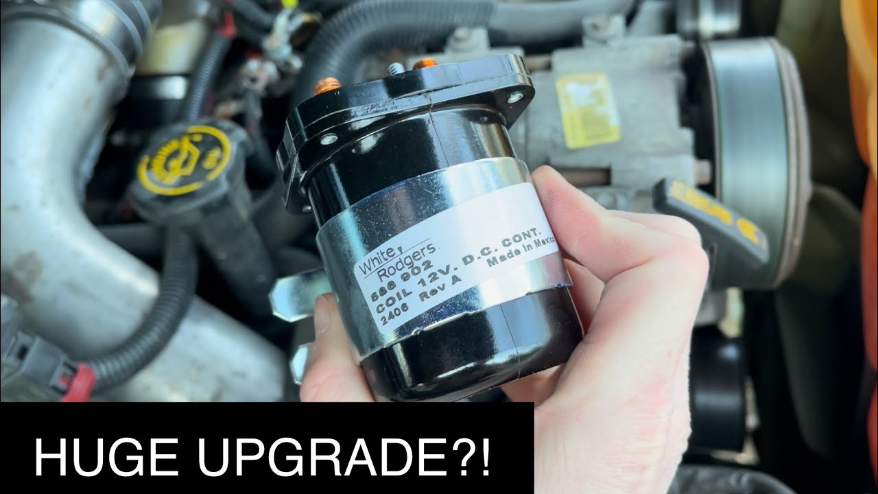 7.3 Powerstroke Glow Plug Relay Upgrade/Replacement