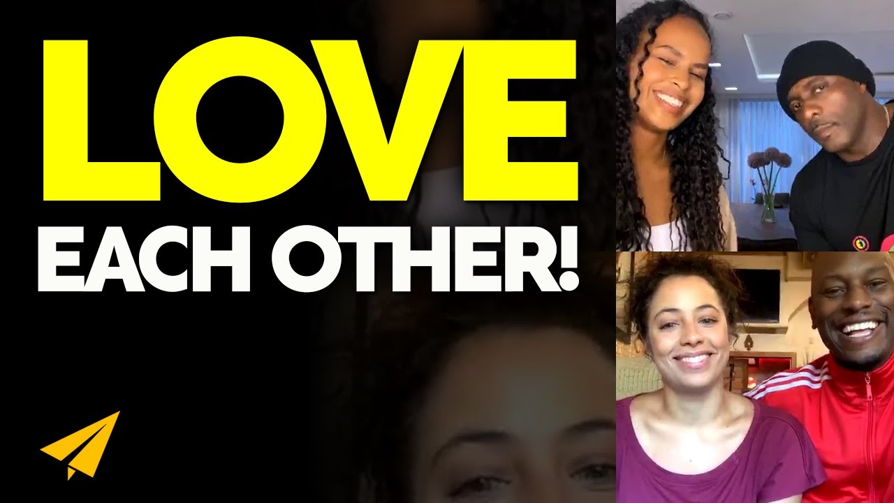 We're Focusing Our Energies On How to LOVE Each OTHER! - Idris Elba & Tyrese Gibson Live Motivation