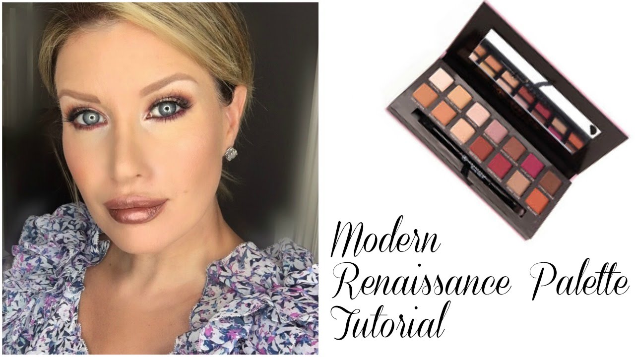 ABH Modern Renaissance Palette| Full Face Tutorial (great for hooded eyes)