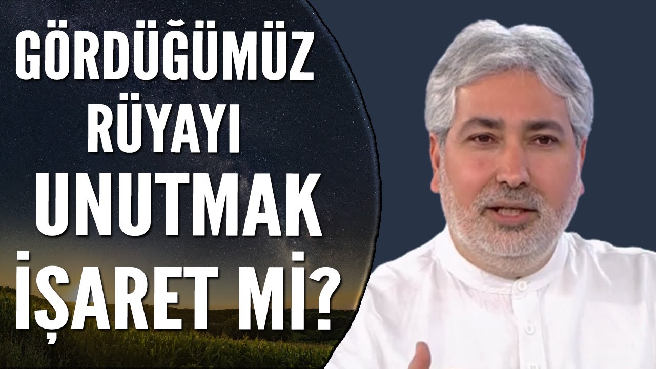 G&ouml;rd&uuml;ğ&uuml;m&uuml;z R&uuml;yayı Unutmak İşaret Mi? | Mehmet Emin Kırgil