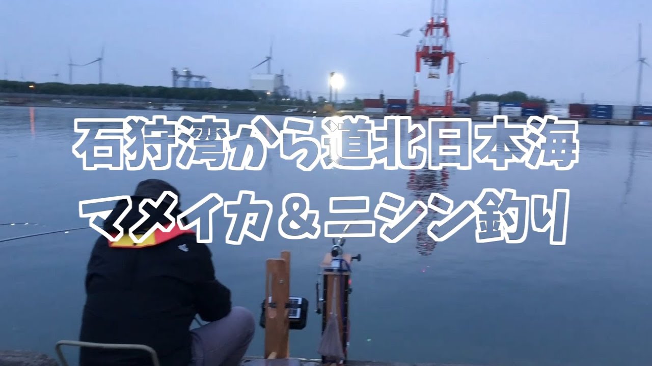 石狩から留萌　マメイカ＆ニシン釣り
