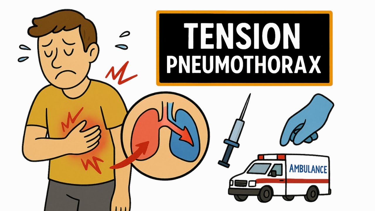 Pneumothorax Types and Symptoms for EMT and Paramedic