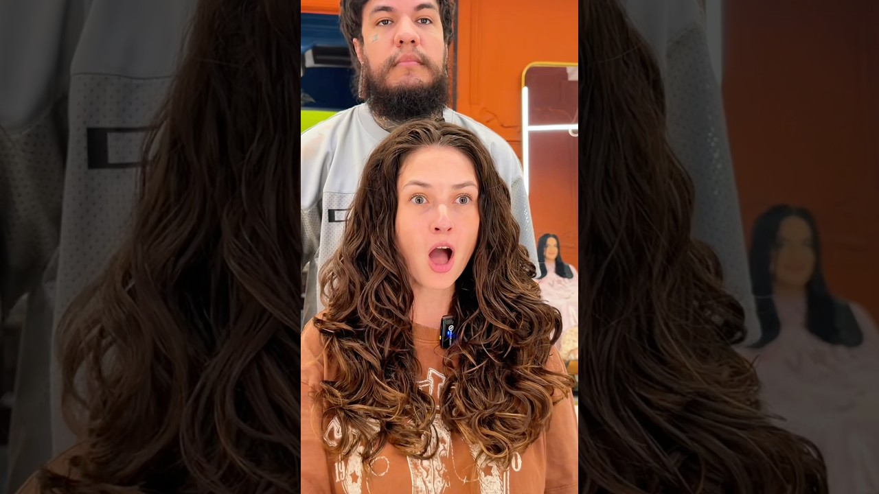 S&oacute; as pontinhas 😎 #cabelocacheado #cabeloslindo #cabelo #ondulada #onduladas