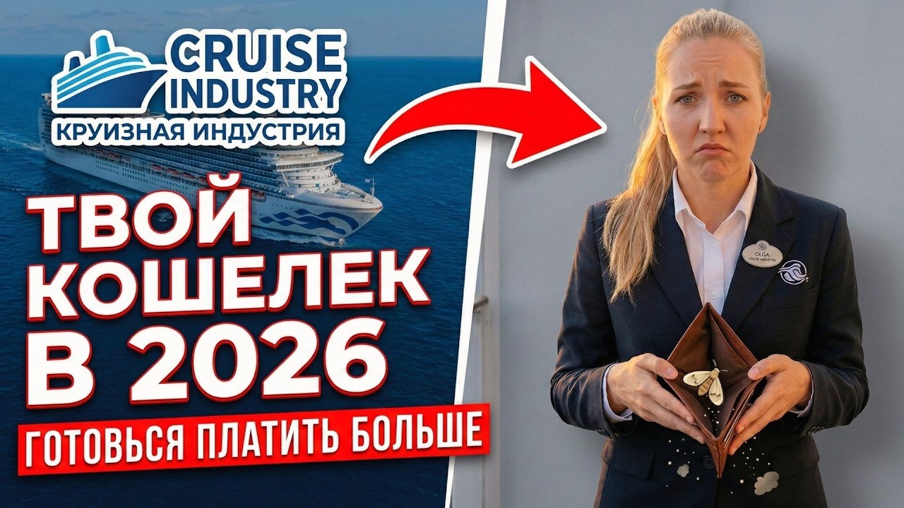 Круизные компании берут БОЛЬШЕ в 2026: 13 новых скрытых сборов, о которых вас не предупреждают