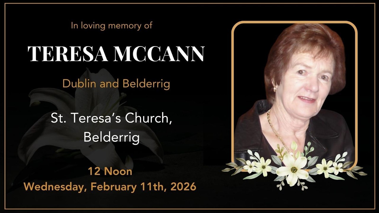 The Funeral Service of Teresa McCann
