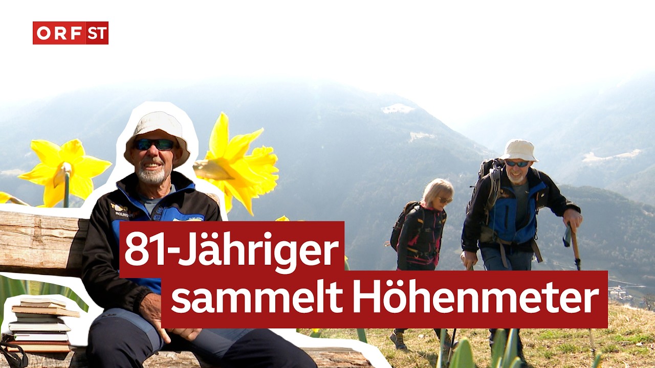 Mit 81 Jahren 300.000 Höhenmeter in einem Jahr | Südtirol heute vom 05.03.2026