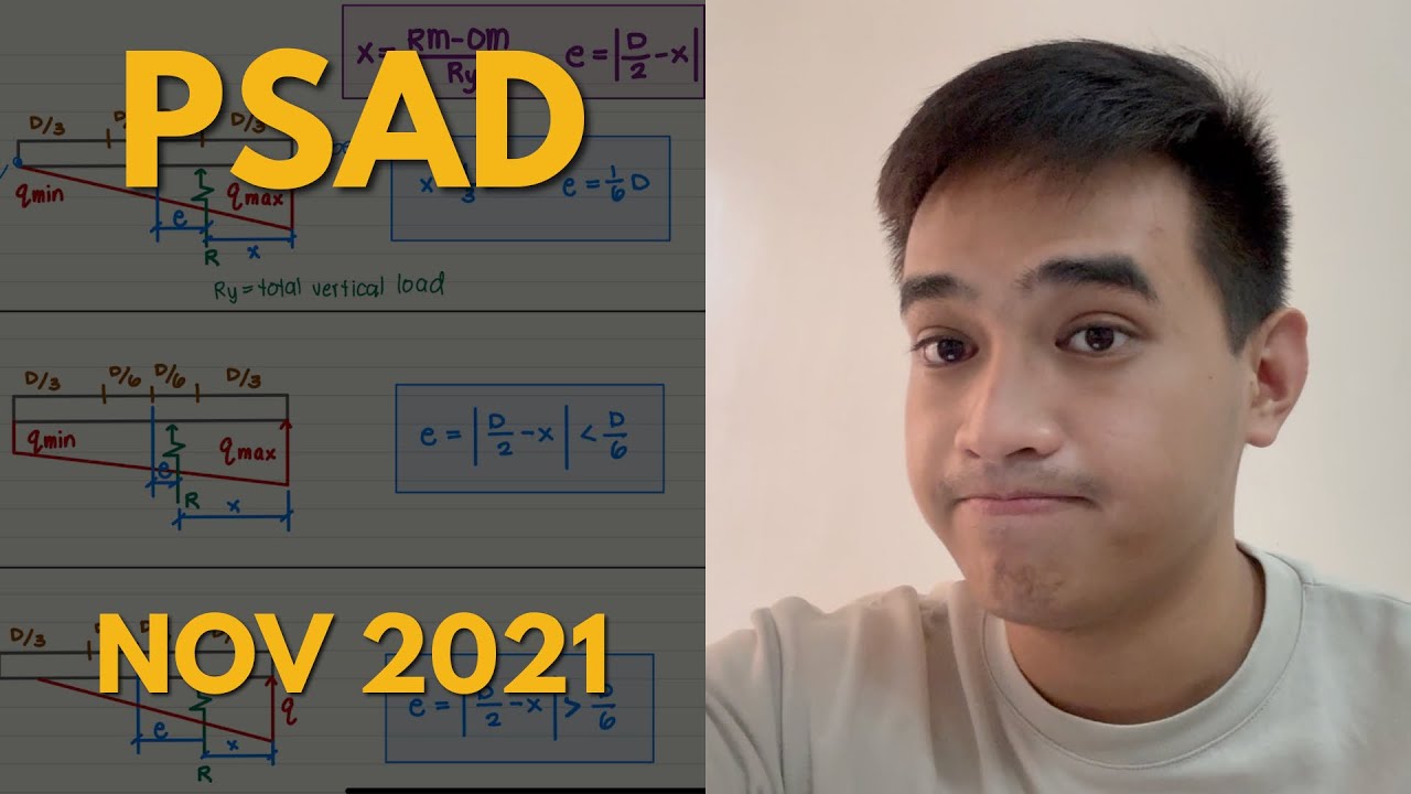 PSAD Nov 2021 CE Board Exam: Footings