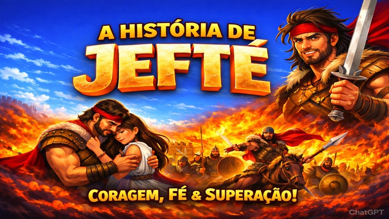 JEFTÉ: O VOTO QUE CHOCOU ISRAEL – A História Mais Polêmica da Bíblia