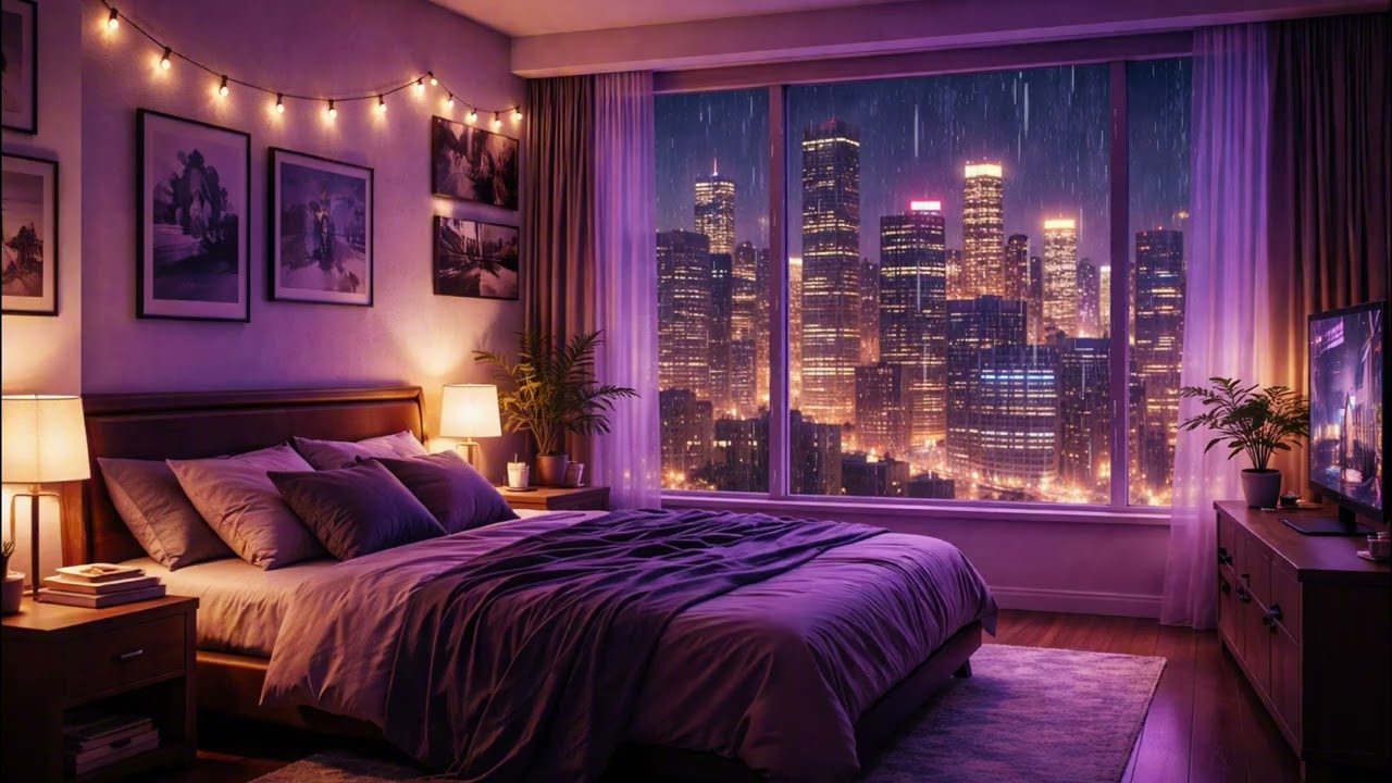 90s Chill Lofi 💤 Cozy Lofi Beats for Sleep, Study & Relax ☔️ Rainy Night Mood