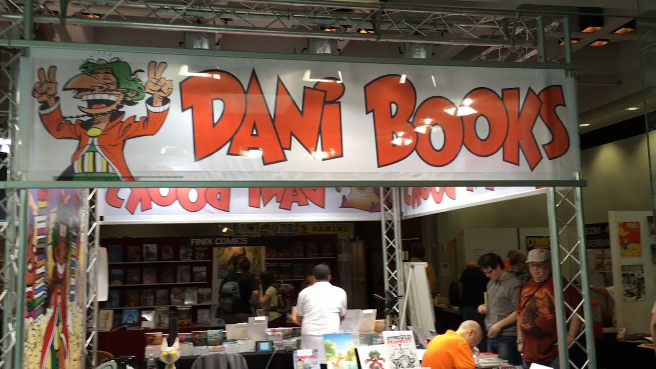 Comic-Salon Erlangen 2016: Rundgang um den dani-books-Stand