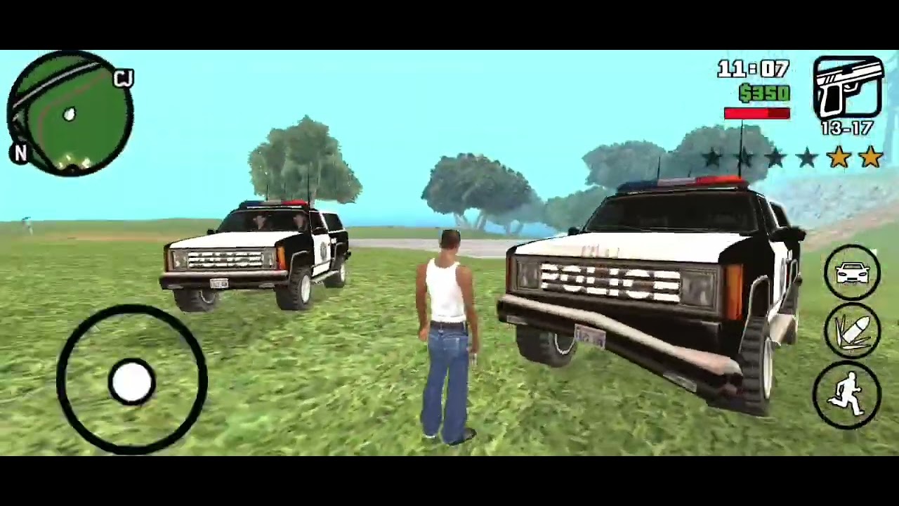 Police 🚓🚨 aa Gye 😯#gaming #gta #car #police 