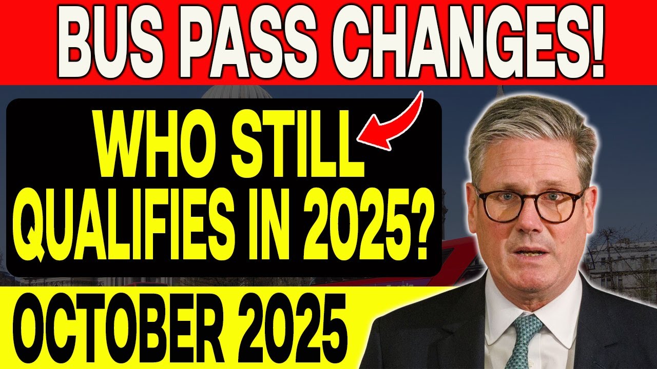 UK Pensioners Shocked: New Bus Pass Rules Start Oct 1, 2025!