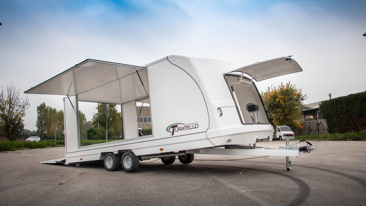 Turatello F serie ENCLOSED Trailers U-GO