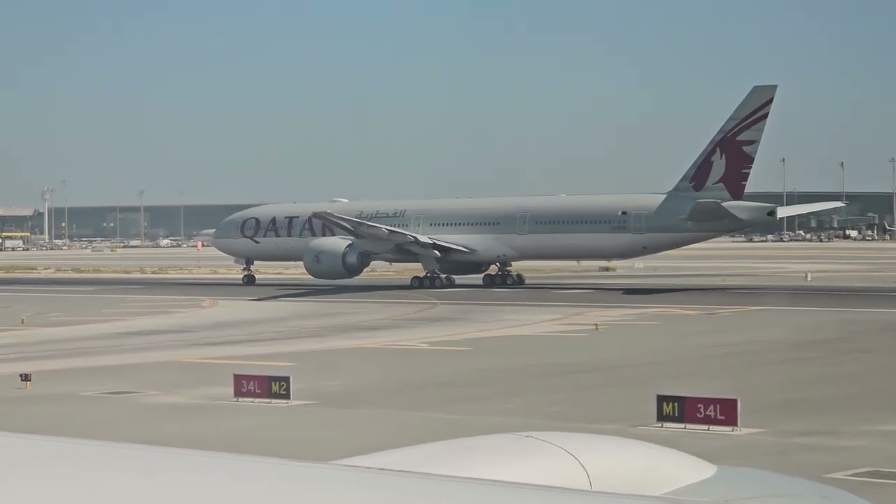 #flightreport Qatar Airways from Doha, Qatar to Frankfurt, Germany