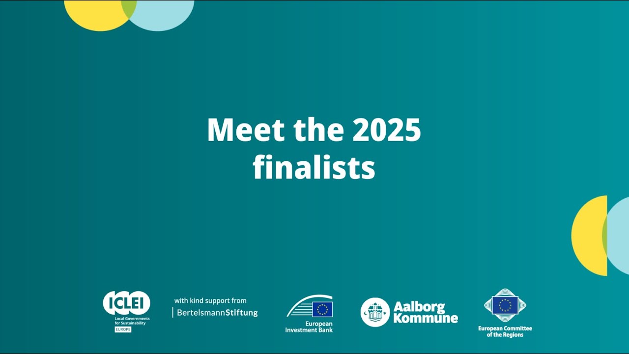 2025 Local Sustainability Award Finalists