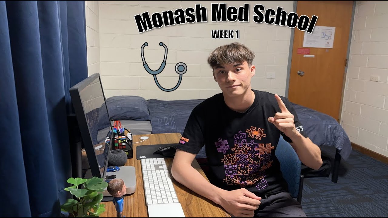 FIRST WEEK as an Australian MED STUDENT (Monash Uni)