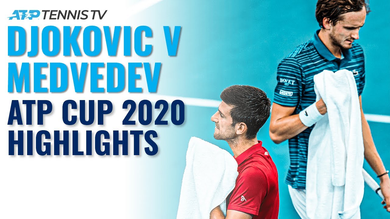 Novak Djokovic vs Daniil Medvedev | ATP Cup 2020 Extended Highlights