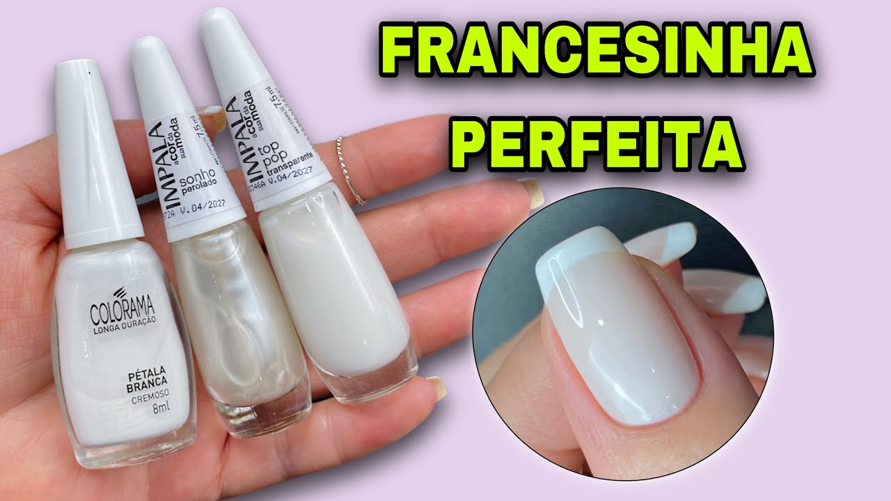 PASSO A PASSO FRANCESINHA PERFEITA