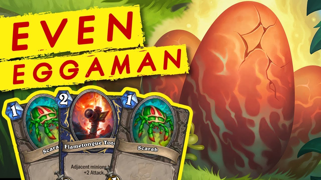 Even Shaman Feat. SCARAB EGGS! | Rastakhan's Rumble | Hearthstone