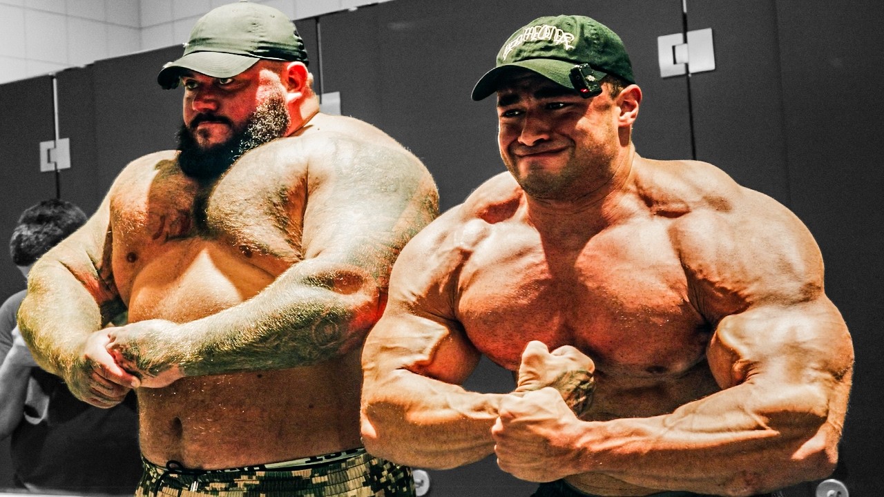 Giant VS Giant Bench Press Challenge