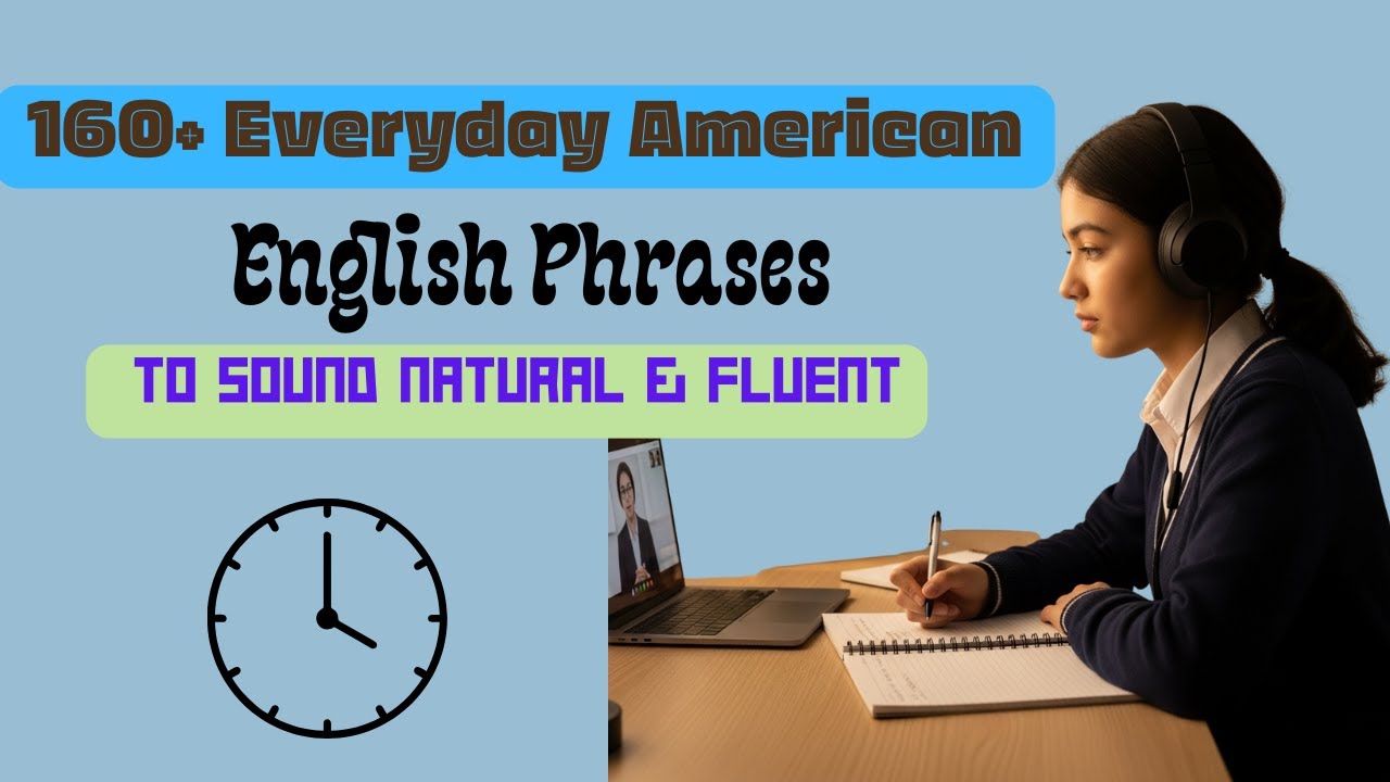 160+ Everyday American English Phrases to Sound Natural & Fluent