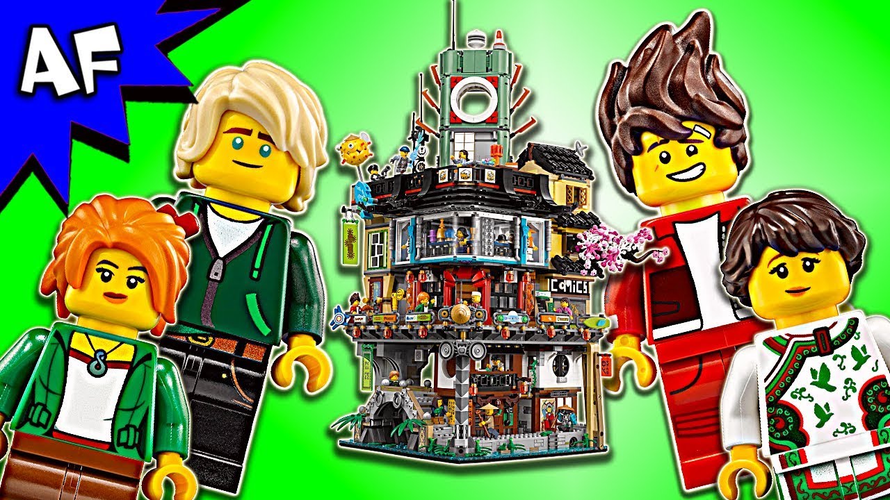 Lego Ninjago Movie: NINJAGO CITY 70620 Animation & Speed Build