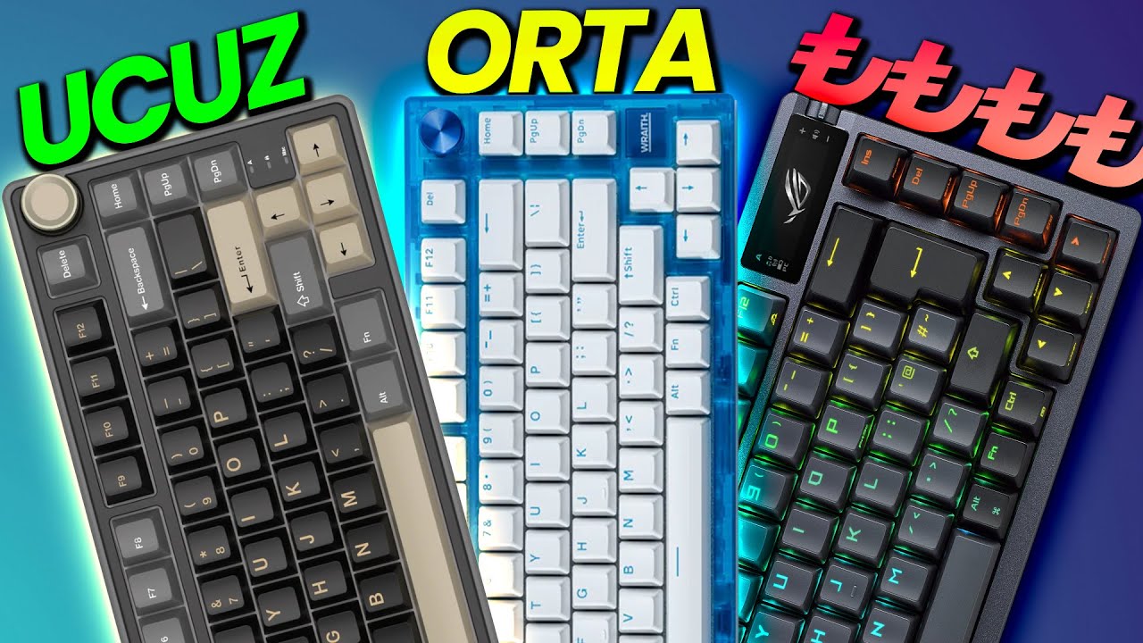 UCUZ GAMİNG KLAVYE vs PAHALI GAMİNG KLAVYE! (Switch Türleri ve Hangi Klavye)