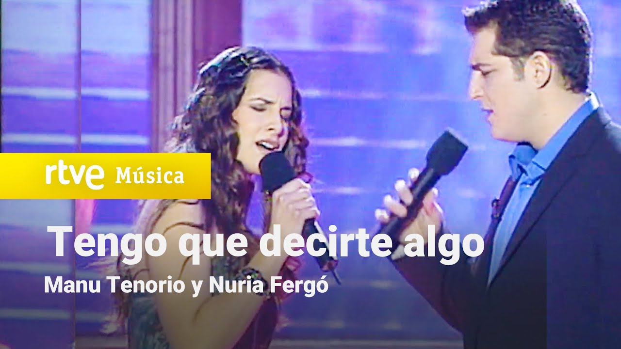 Manu Tenorio y Nuria Fergó - 