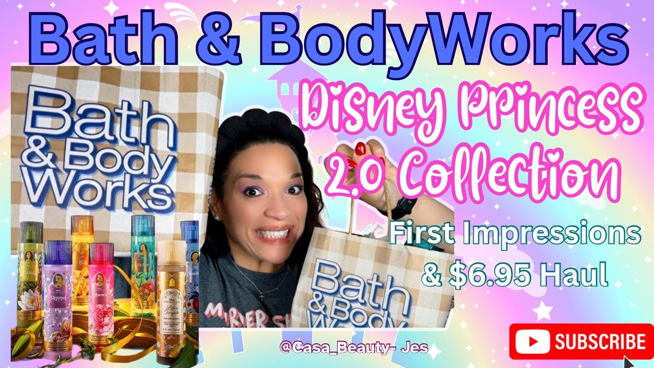 NEW Bath & Bodyworks: Disney 2.0 Collection First Impressions & $6.95 haul #haul #beauty #disney 