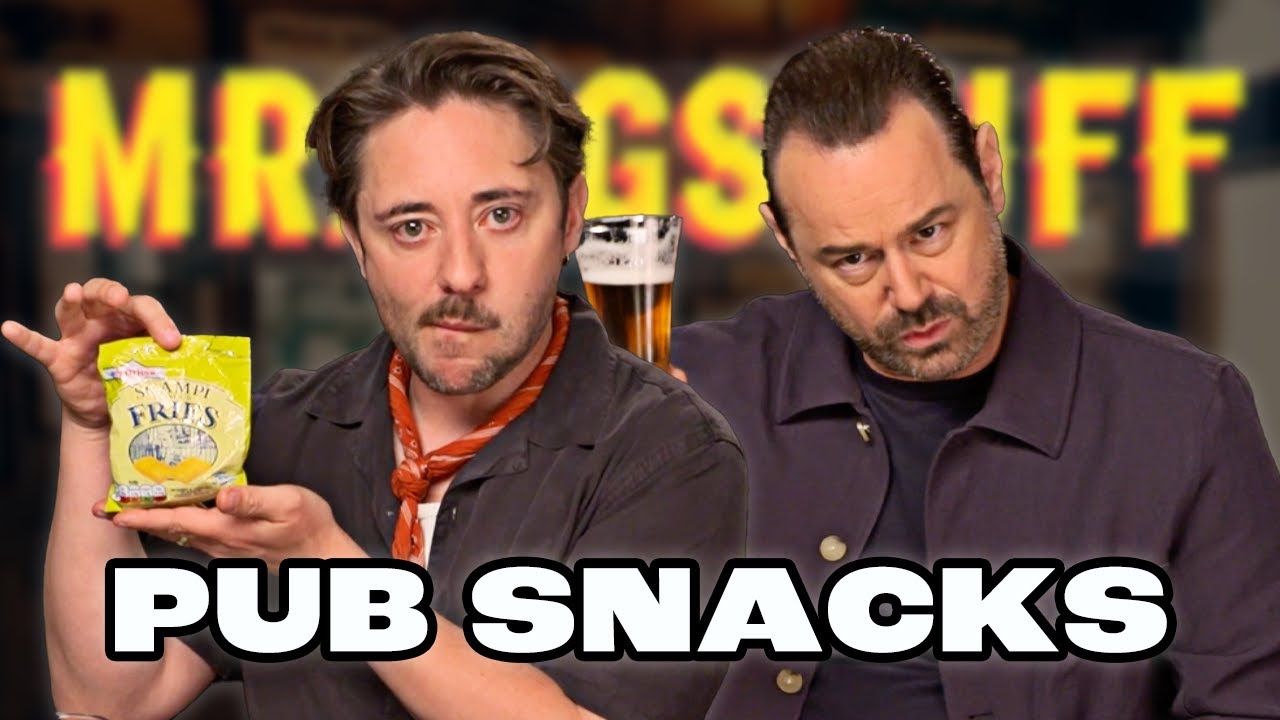 Danny Dyer Ranks Classic PUB SNACKS! Mr Bigstuff Cast Danny Dyer & Ryan Sampson Rank Pub Snacks 🍻