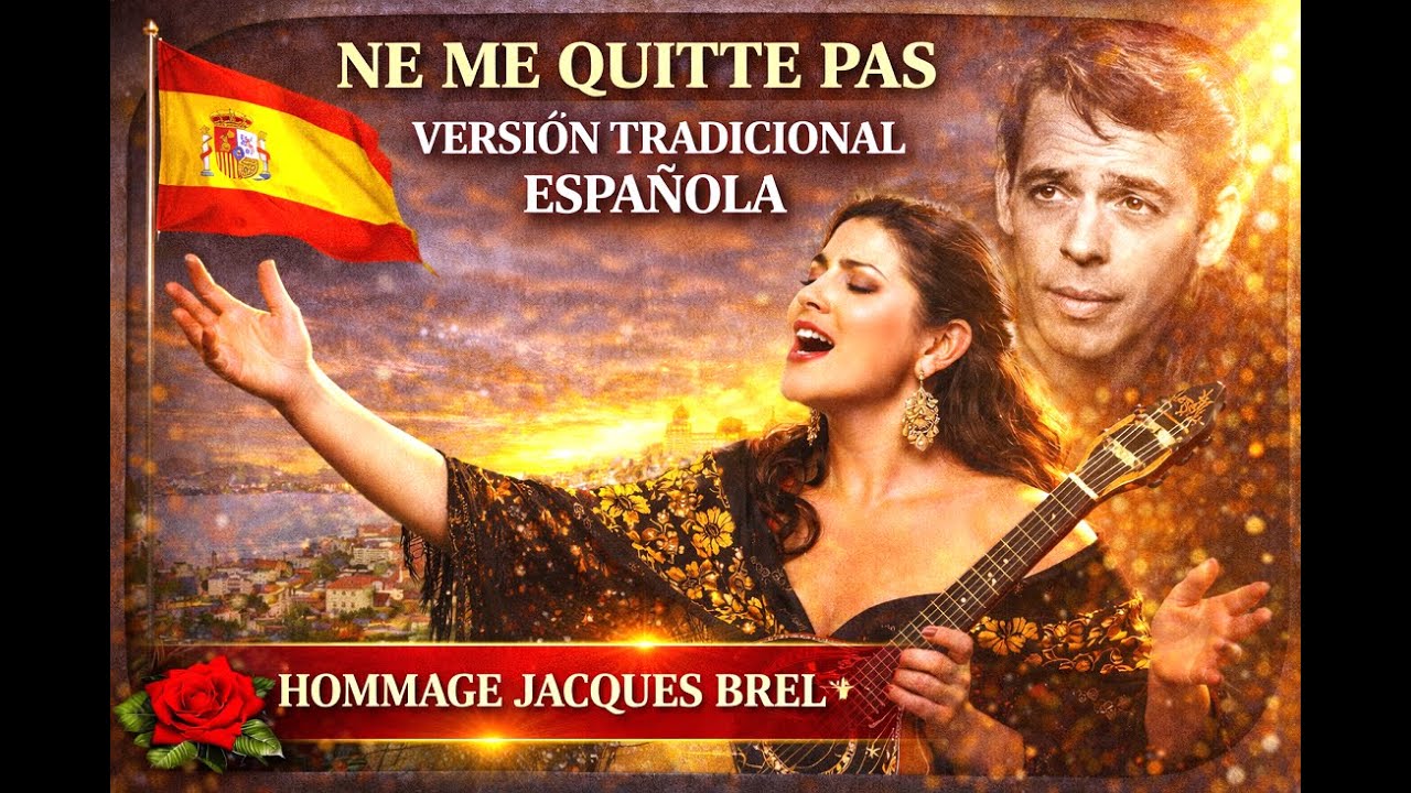 🇪🇸 No me dejes (Ne me quitte pas) &ndash; Versi&oacute;n Tradicional Espa&ntilde;ola &ndash; Homenaje a Jacques Brel 🇫🇷