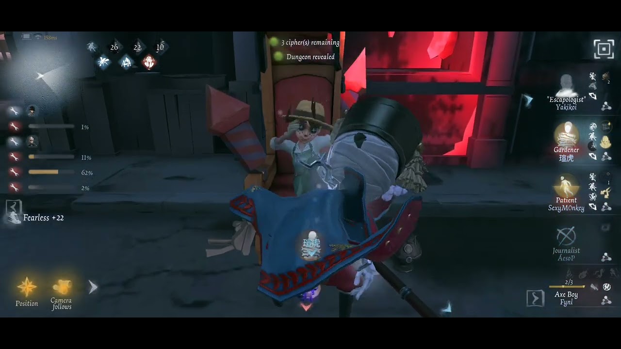 Identity V | Escaplogist | Hiding hiding 