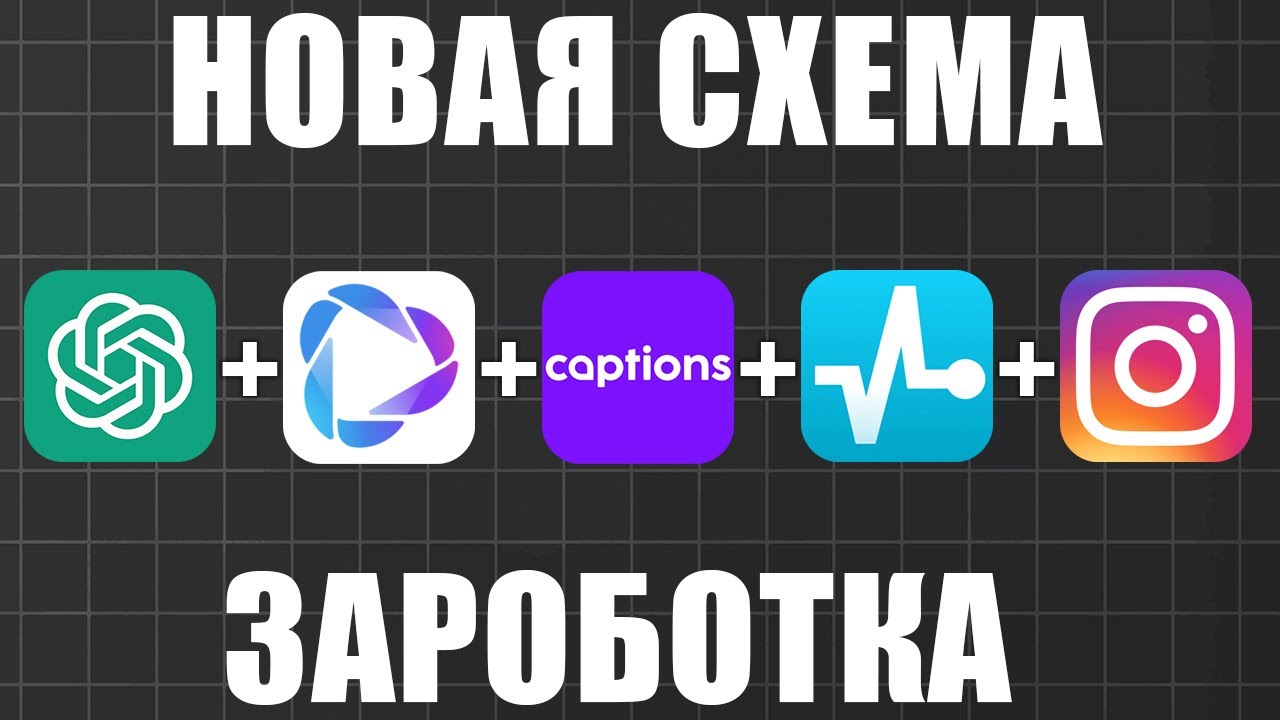 Новая схема заработка: chat gpt + heygen + captions + instagram