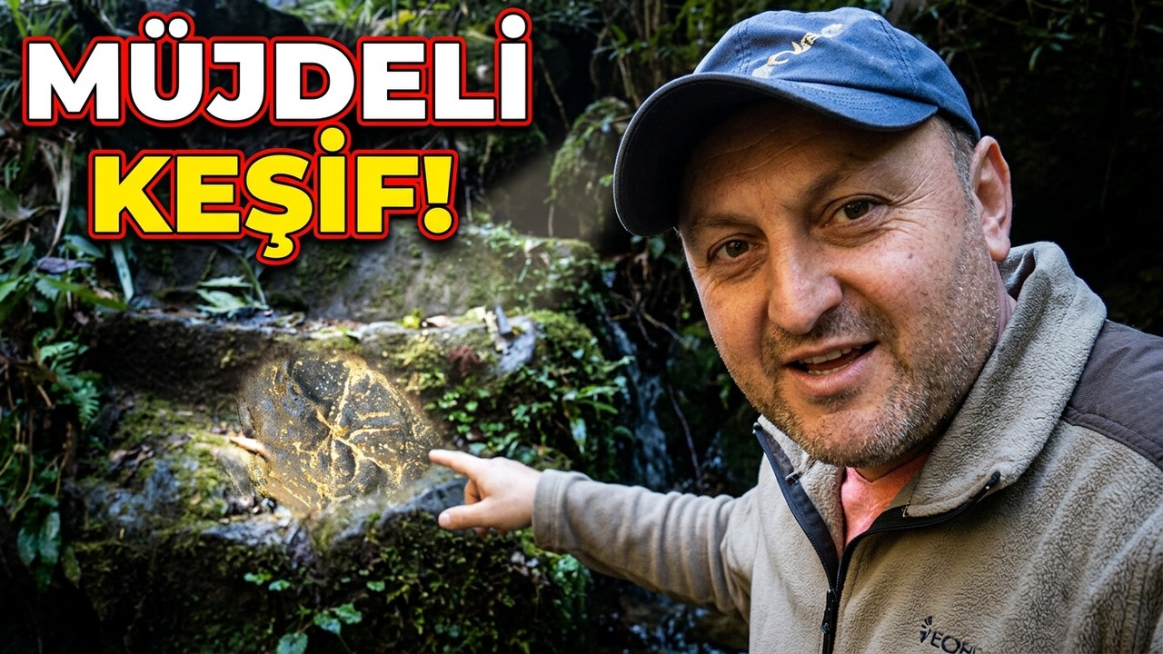 DERENİN İ&Ccedil;İNDEKİ BASAMAKLI GİZEMLİ KAYANIN M&Uuml;JDESİNİ BULDUK! Define Ve Arkeoloji