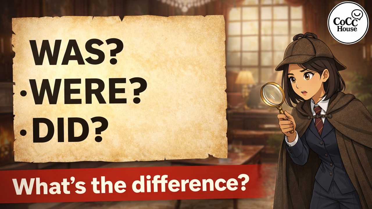 Was, Were or Did 🔍 A Mystery Story to Learn Past
