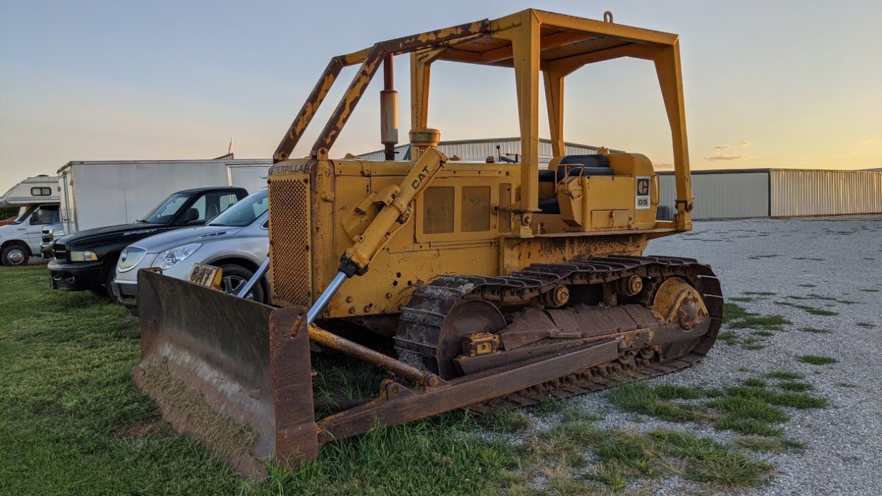 Бульдозер Catapillar D5 1978 года