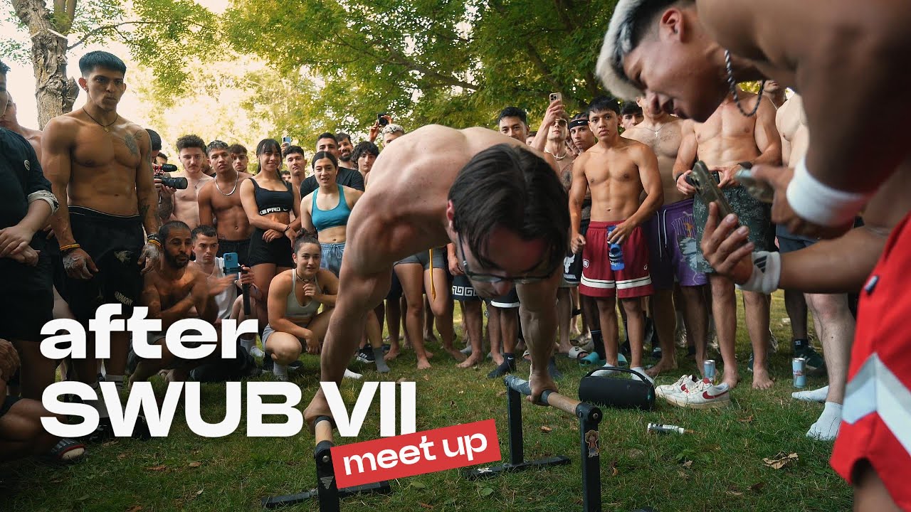 이 분위기를 느껴보세요 | calisthenics meet up after Swub VII
