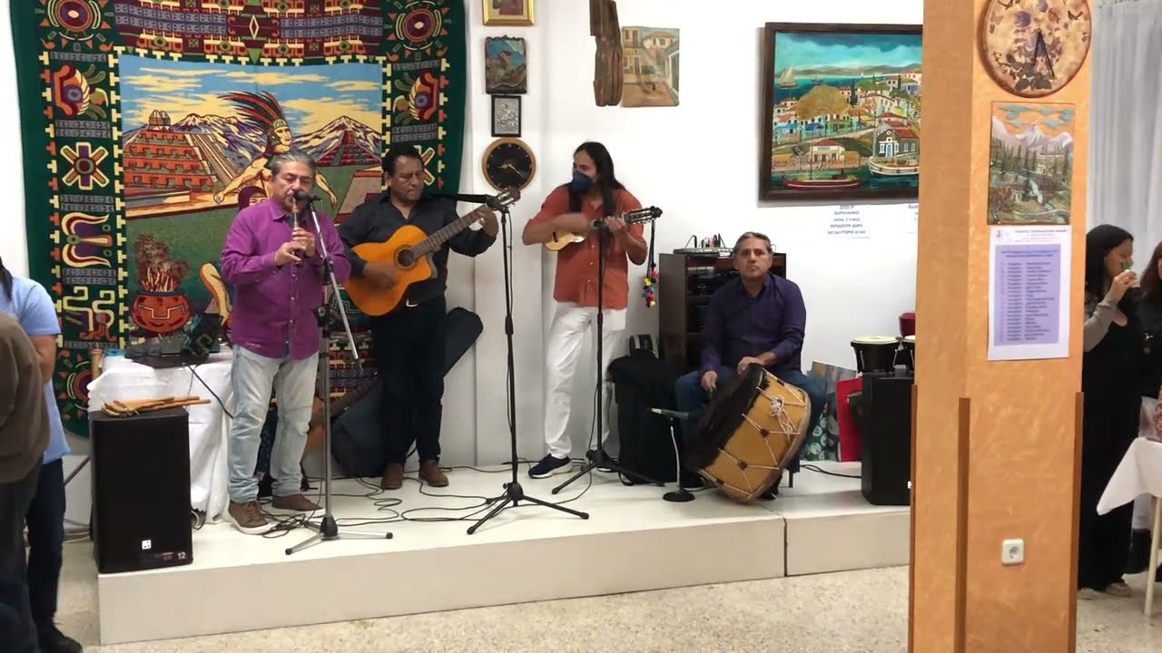 Son Latinos en Asklaye @sfairamusicNikosLima#peru #music #art #athens #peruvianmusic
