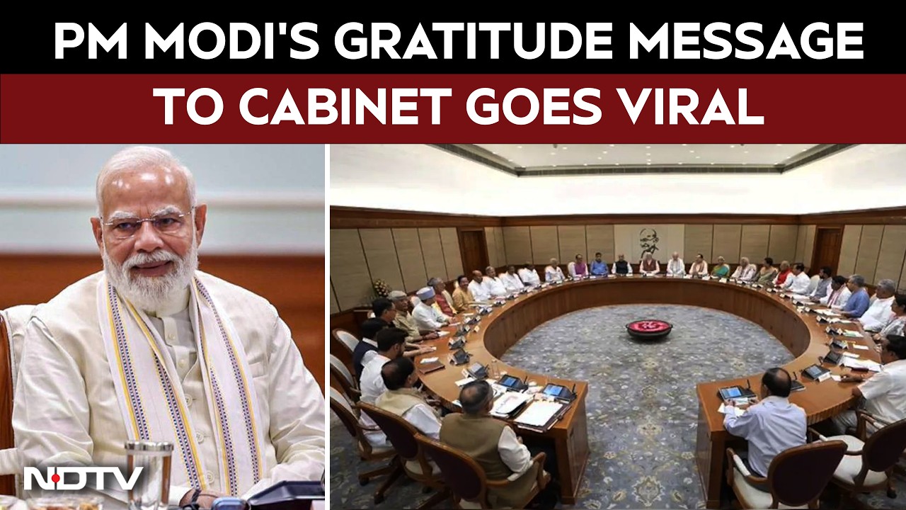 PM Modi News | PM Modi Thanks Cabinet, Vows Greater Vigour For Viksit Bharat