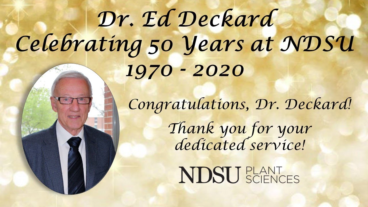 Dr. Ed Deckard  - 50 Years of Service Zoom Celebration