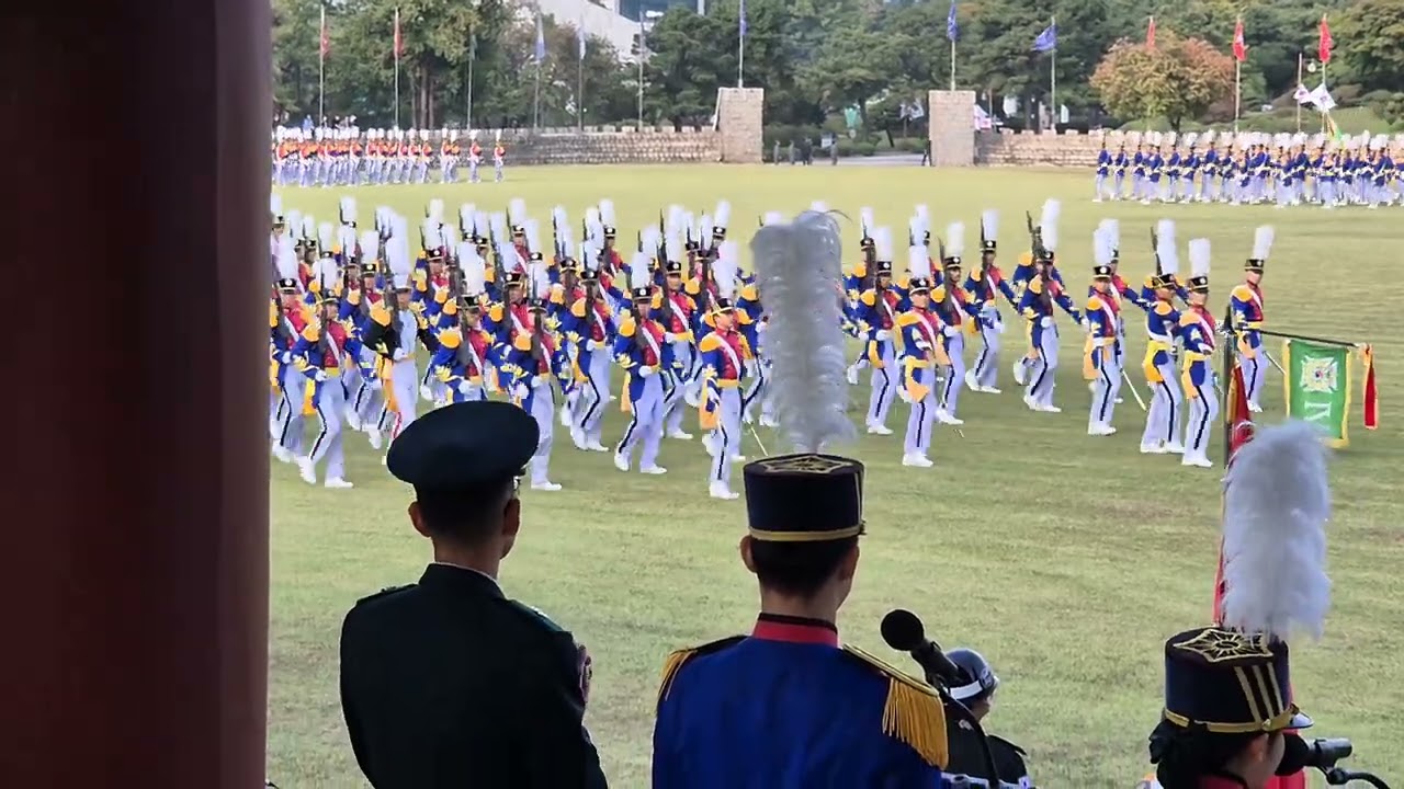 육군사관학교 화랑의식 분열 (2024. 10. 11)