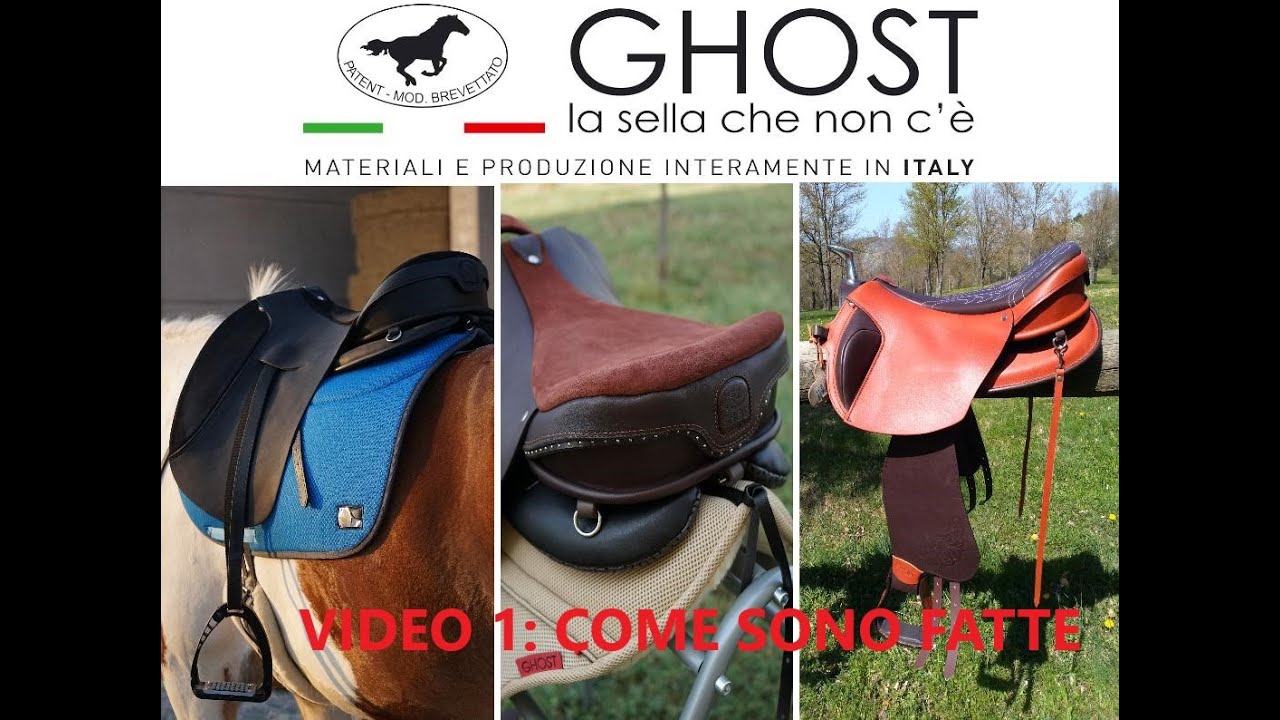 Come sono strutturate le GHOST SADDLE