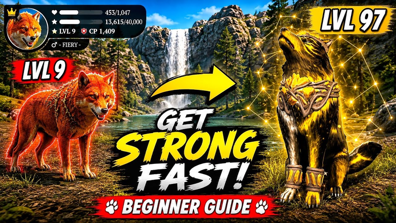 How To Get Strong FAST in The Wolf! 🐺 | Beginner Guide