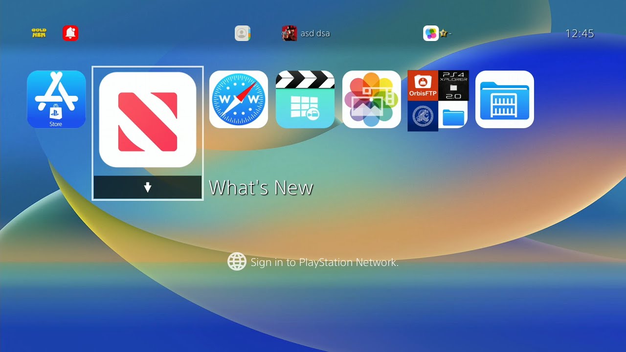 PS4 Theme IPhone  pkg