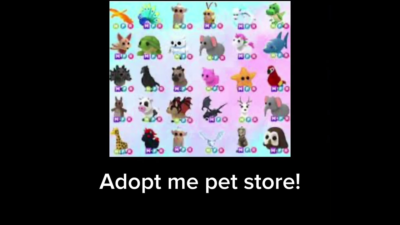 Adopt me pet store!